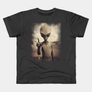 We want you Kids T-Shirt